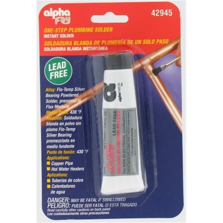 Fry Technologies Cookson Elect Flo-Temp Lead-Free Instant Plumbing Solder AM429 AM42945